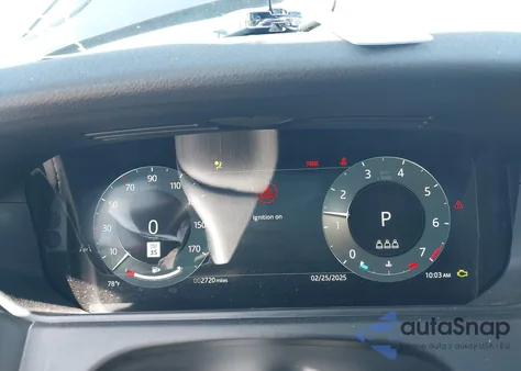 2025 Land Rover Range Rover Velar P250 Dynamic Se z USA, uszkodzony, nr VIN SALYL2EX1SA810271